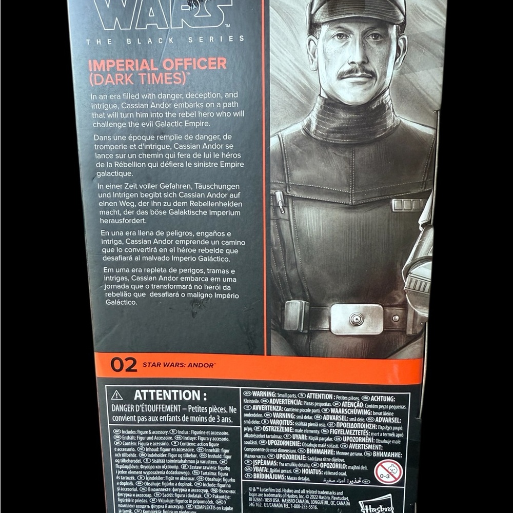 Star Wars Black Series Imperial Officer Action Figure 6" Andor Hasbro - Picture 2 of 2